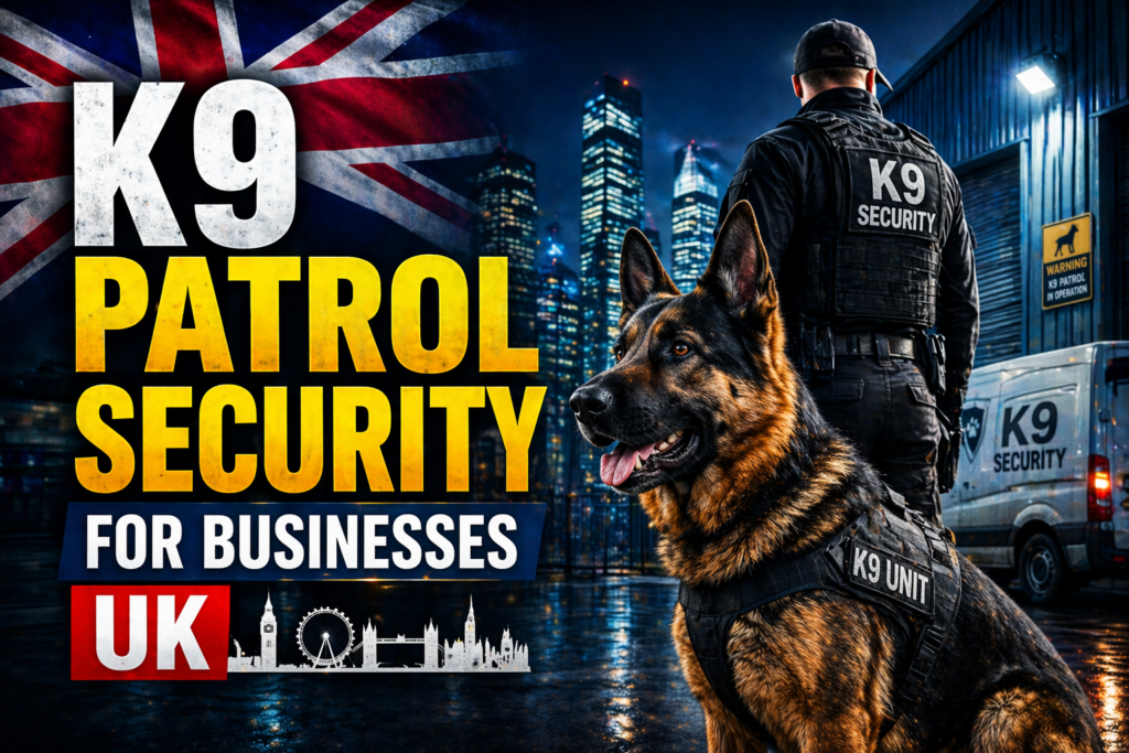 K9 patrol security for businesses UK Guide